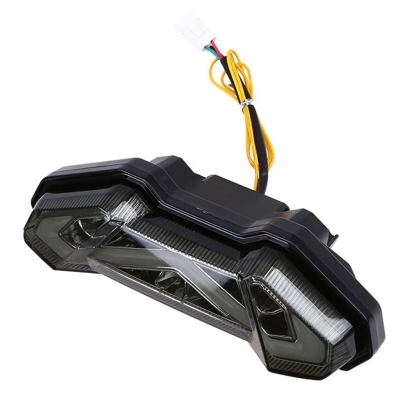 Posbay мотоцикл Светодиодный Интегрированный задний фонарь стоп Сигналы поворота