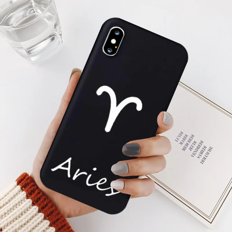 Чехол для IPhone X XR Xs Max 12 11 8 7 6 Plus 6S SE2 13 силиконовый черный | Мобильные телефоны и