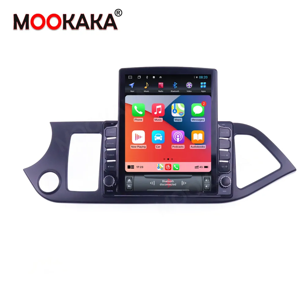 

Car Multimedia Stereo Player For KIA morning 2011-2016 Tesla Screen Android 10 Carplay GPS Navigation Head Unit DVD