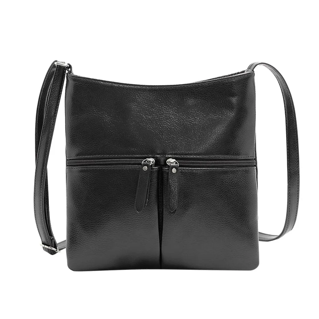 

2020 Women Simple Shoulder Bag Fashion Messenger Bag Wild Large-Capacity Leisure Bag PU Women Handbag Tote
