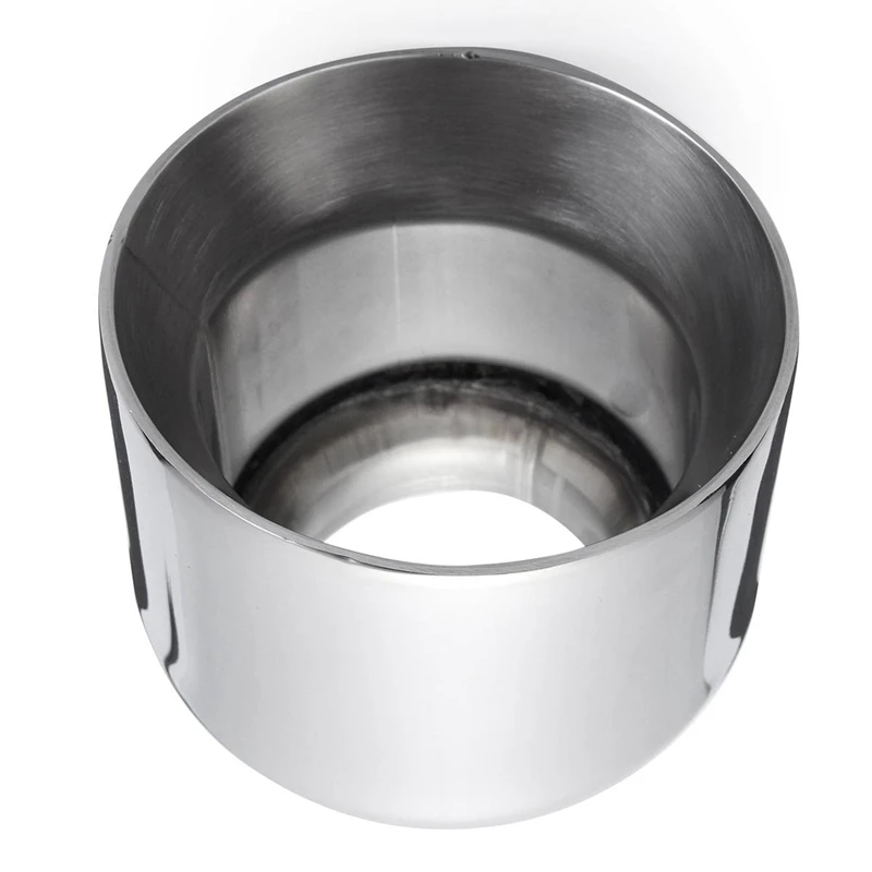 60 мм-100 мм Универсальная задняя труба выхлопная из нержавеющей стали глушитель