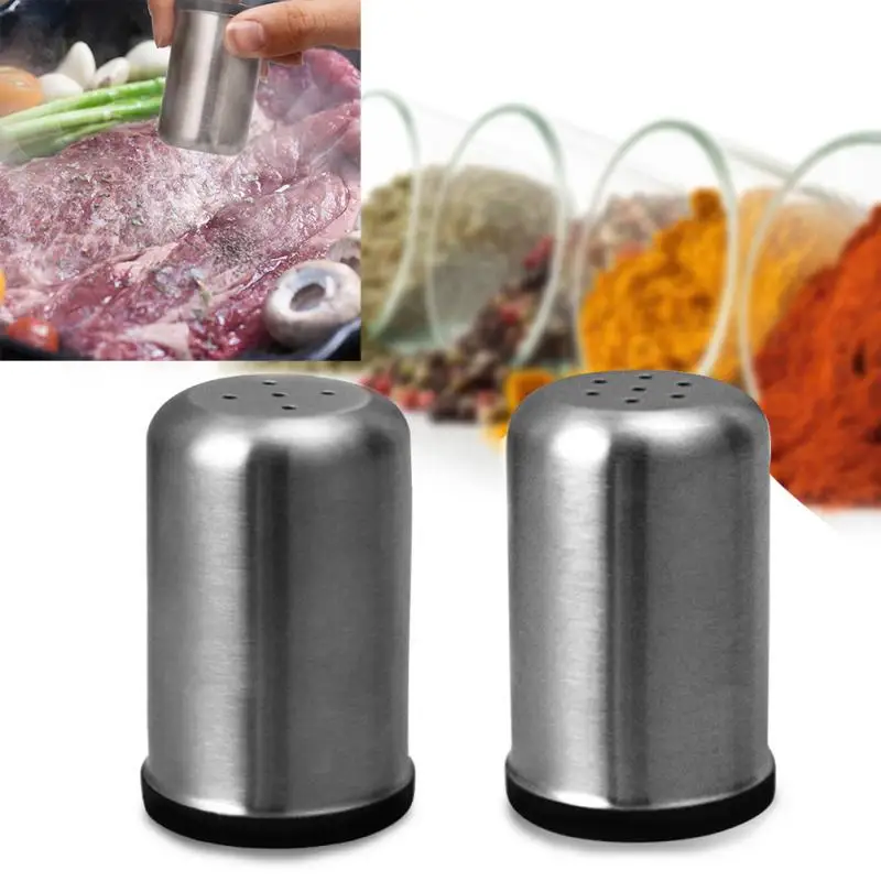 Перцовый горшок маленький Прочный из нержавеющей стали приправа прочная емкость