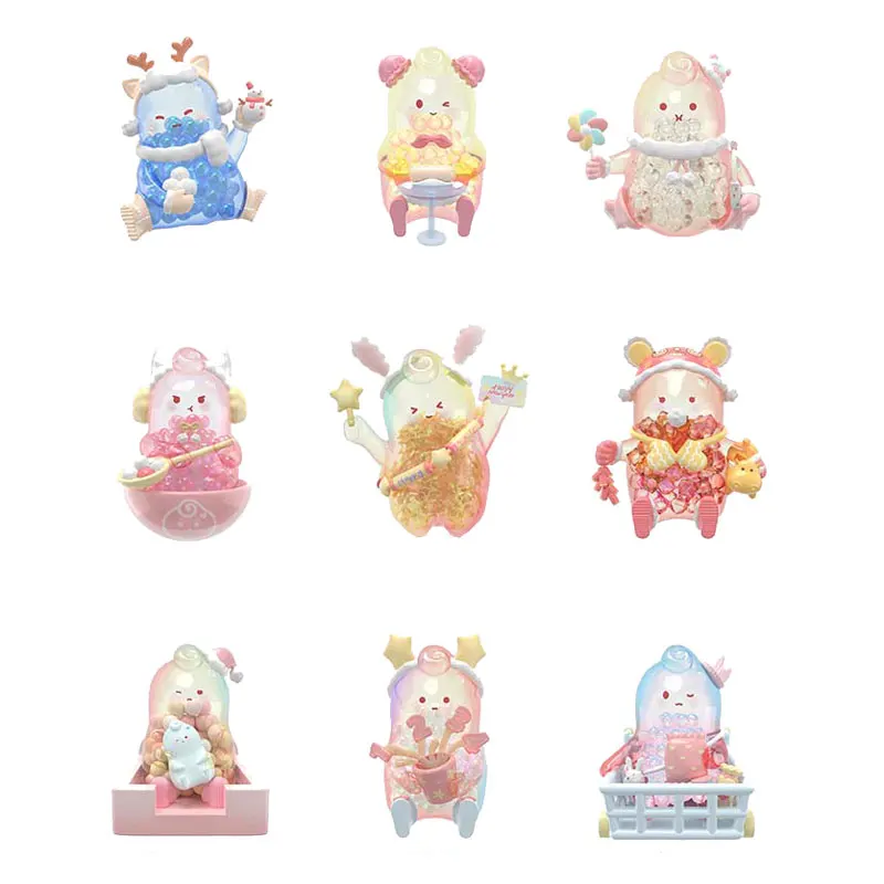 

Holiday Gift MUKA Wish List Series Kid Doll Computer Desktop Decoration home furnishing Toy Blind Random Box