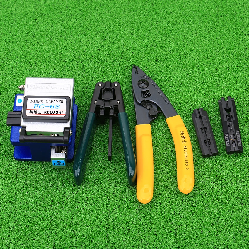 Набор инструментов для волоконно оптических кабелей KELUSHI FTTH|fiber optic|fiber optic tool kitfiber