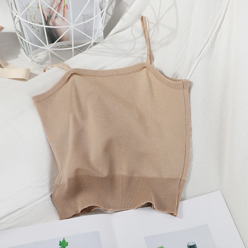 OUMEA трикотажные топы в рубчик весна-лето женские пикантные облегающие кроп-топы