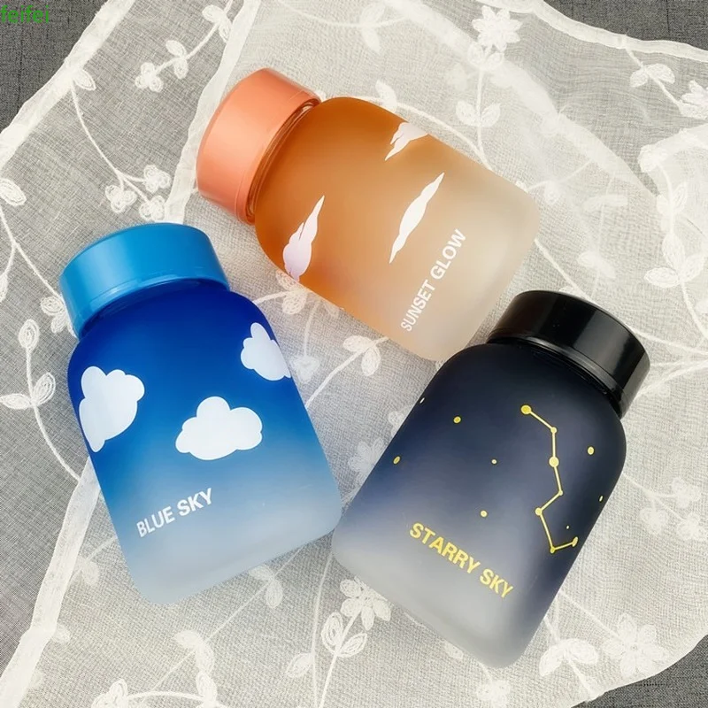 

Coffee Glass Carafe Frosted High Borosilicate Glass Carafe Starry Sky Sky Cup Big Mouth High Temperature Student Water Cup