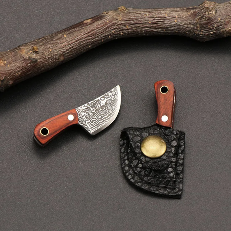 Карманный нож бумажный для переноски съемный фрукты подвешивания EDC маленький