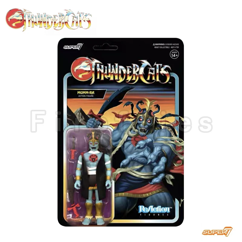 

Экшн-фигурка Super7 Thundercat 1/18 дюйма, аниме-Коллекционная модель Mumm-Ra, игрушка в подарок, бесплатная доставка, 3,75