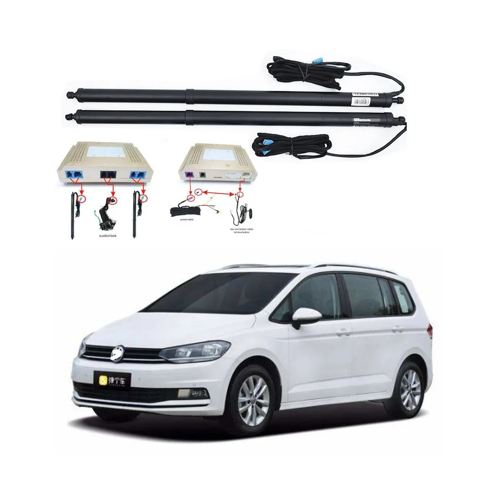 Новая электрическая задняя дверь переоборудована для VW TOURAN 2016 Tail box