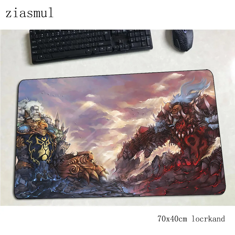 Wow Коврик для мыши gamer 700x400x3 мм игровой коврик locrkand ноутбук с алюминиевым корпусом