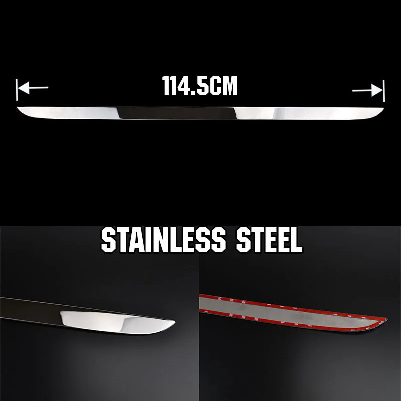 Накладка на заднюю дверь AX для багажника Mitsubishi ASX Outlander Sport 2011 2021|chrome molding|garnish