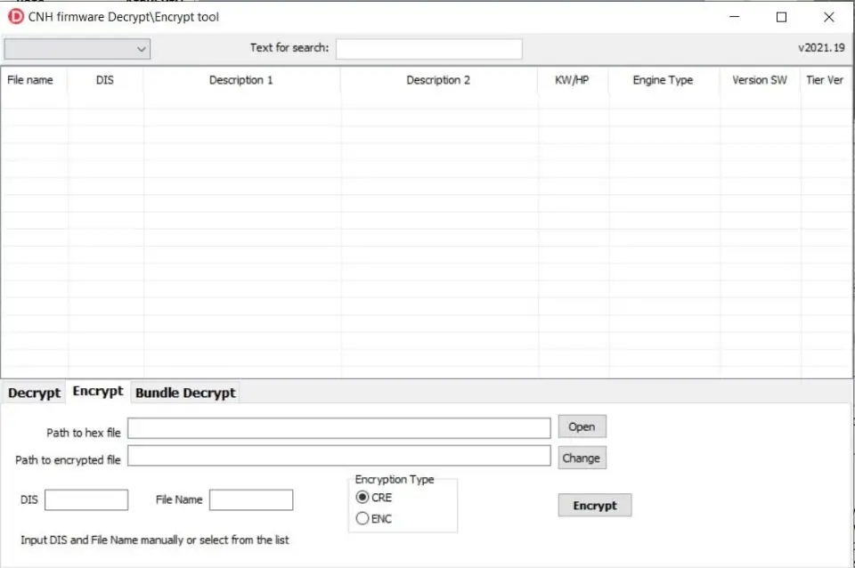 Шифрование прошивки CNH инструмент decrypt 2021 [Поддержка ENC/секретные файлы] |