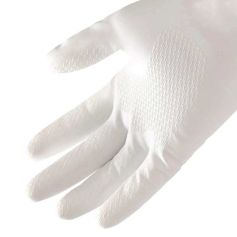 

1 Pair PVC Kitchen Waterproof Dishwashing Gloves Cleaning Gloves Laundry Cleaning Household Housework Gloves