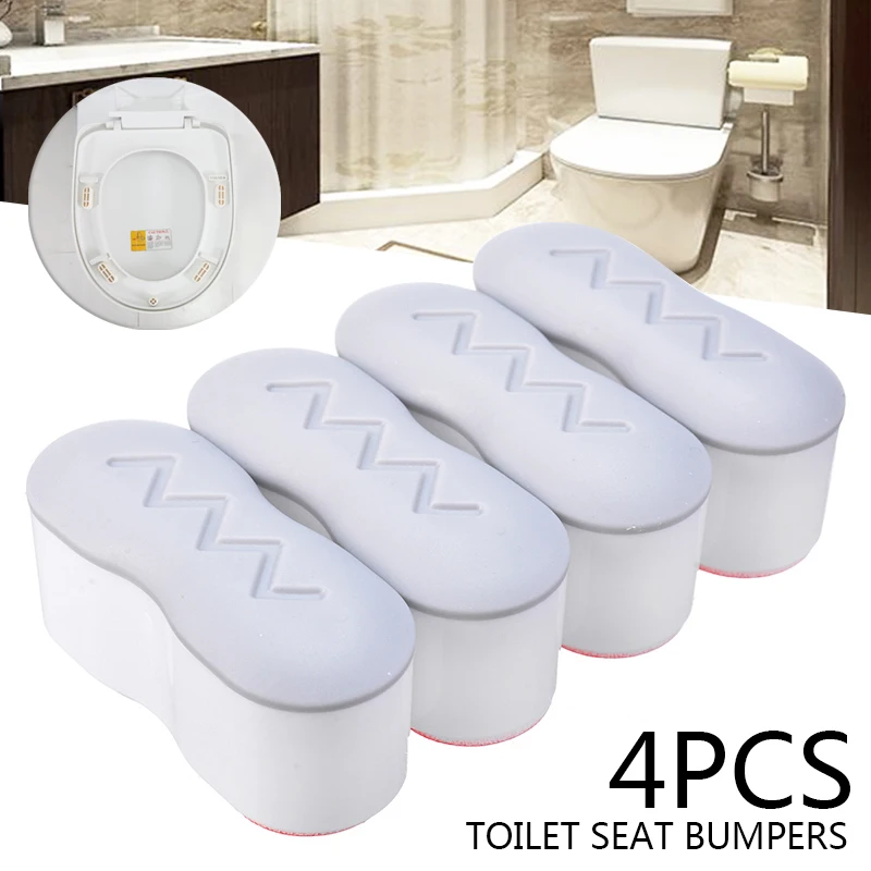 4 шт. универсальные бамперы для сиденья унитаза|Чехлы на унитаза| |