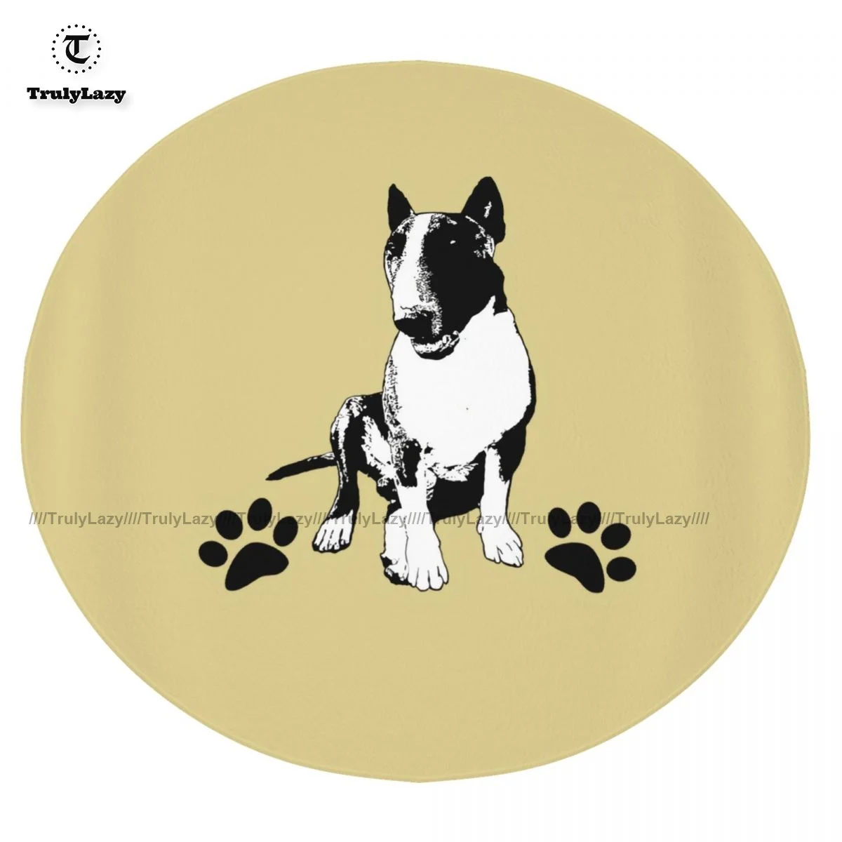 

Staffordshire Bull Terrier Blanket Super Soft Cheap Round Bedspread Luxury Fleece Picnic Blanket