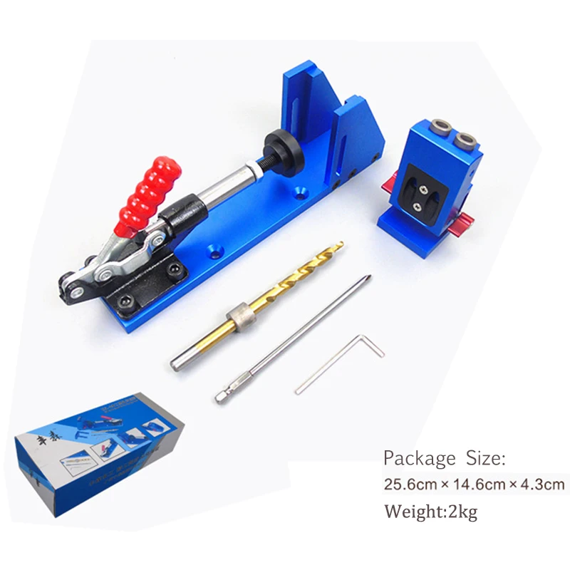 Направляющая для сверления отверстий в алюминиевом сплаве XK-2 синяя 9 5 мм |