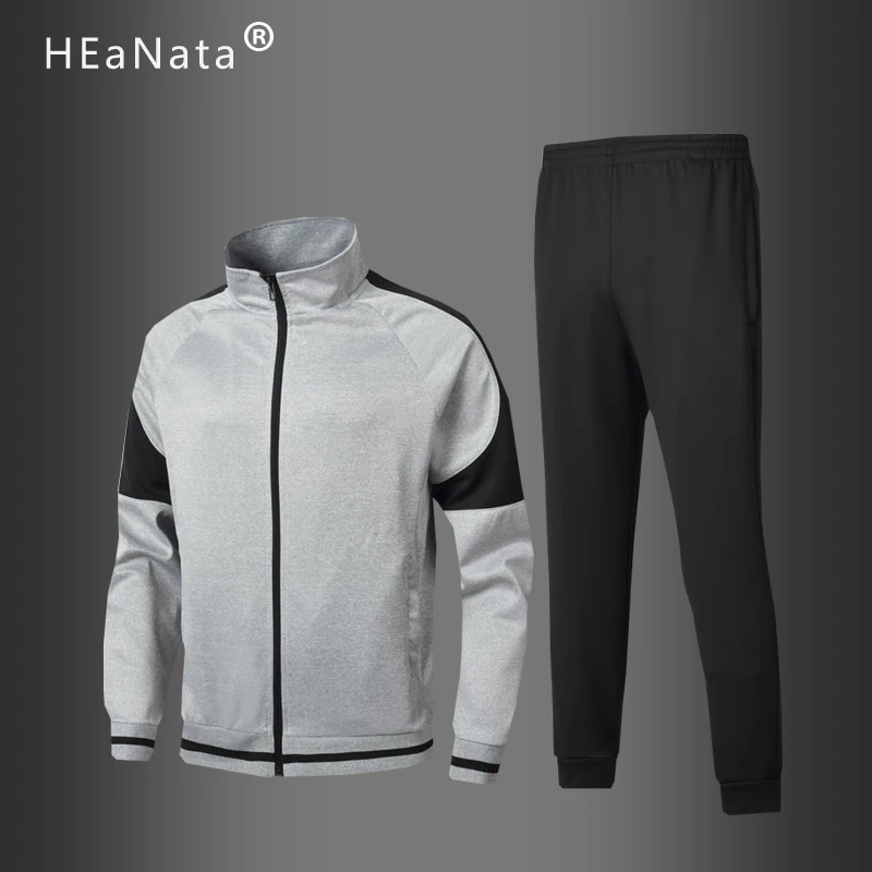 Спортивный костюм для мужчин Зимняя Толстая Теплая Бархатная Меховая куртка