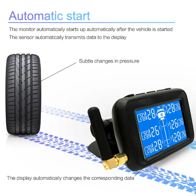 U901 профессиональная автомобильная TPMS Автомобильная беспроводная система