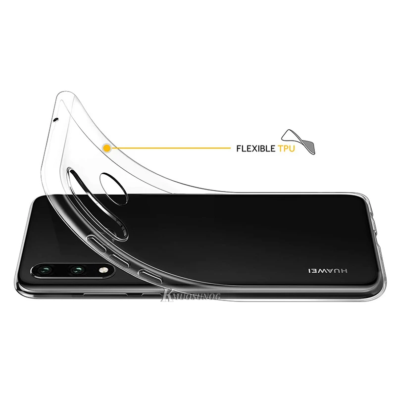 Силиконовый чехол из ТПУ для Huawei P50 P40 P30 P20 Pro P10 P9 P8 Lite E Plus 2019 | Мобильные телефоны и