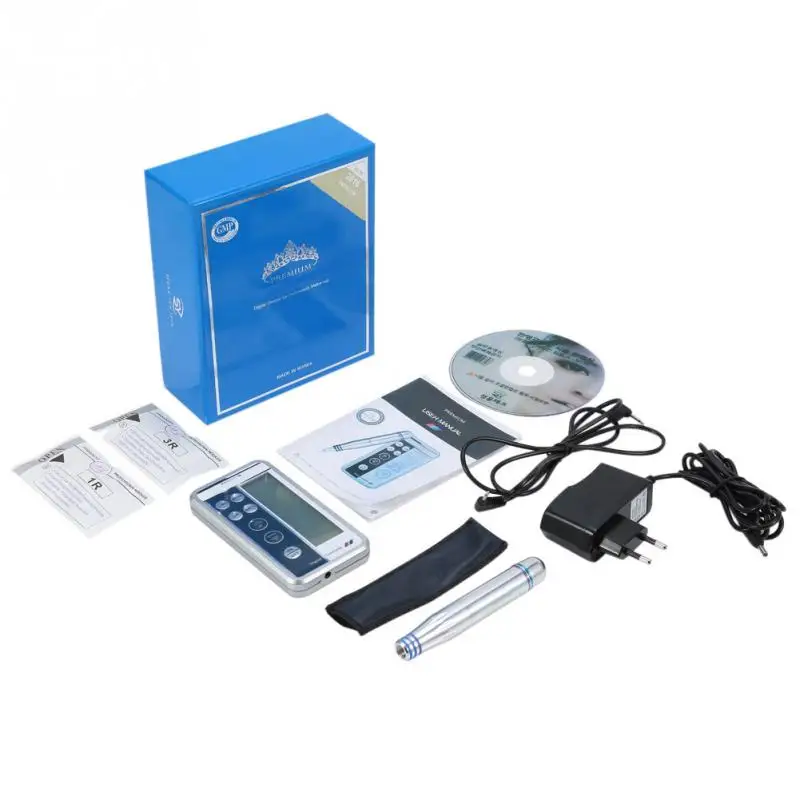 

Electric Digital Permanent Rotary Makeup Machine Kits Microblading Pen Gun Eyebrow Lip MTS Tattoo Makeup Pen + Cartridge Needles