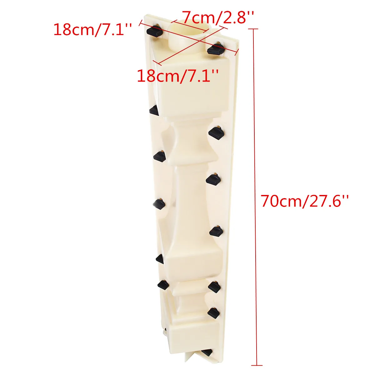 70cm height 70 см формы для керамической плитки забор прессформы римская колонна прессформы Бетон цемент перила гипсовая форма сад балкон бассейн DIY ограждение здание - Цвет: 70cm height