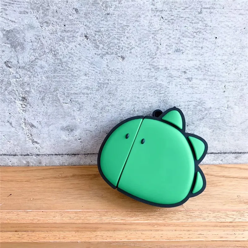 Роскошный милый мультяшный 3D чехол с динозавром для Airpods Pro беспроводные наушники