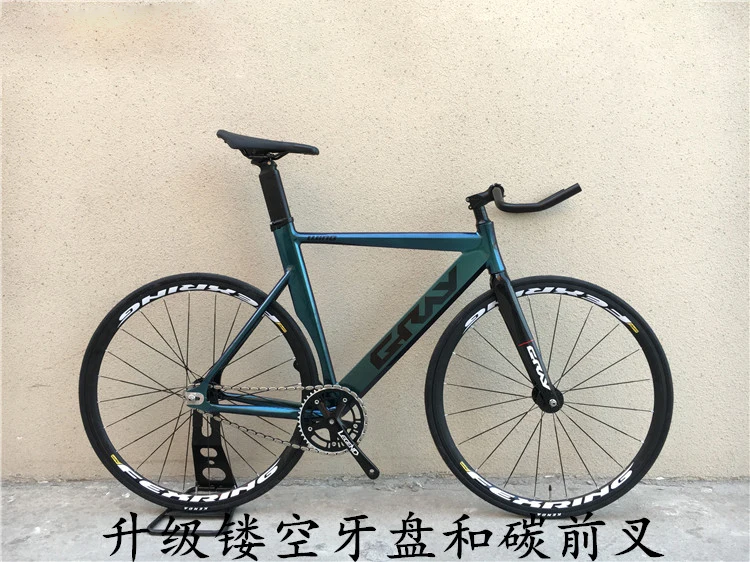 Серый спортивный велосипед с алюминиевым сплавом 48 см 52 рама вилка из магниевого