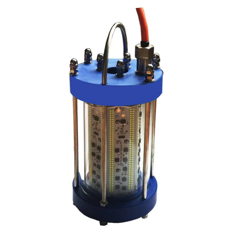 AC220V dimmering 1000W Зеленый светодиод Рыбная ловля светильник liksea водонепроницаемый