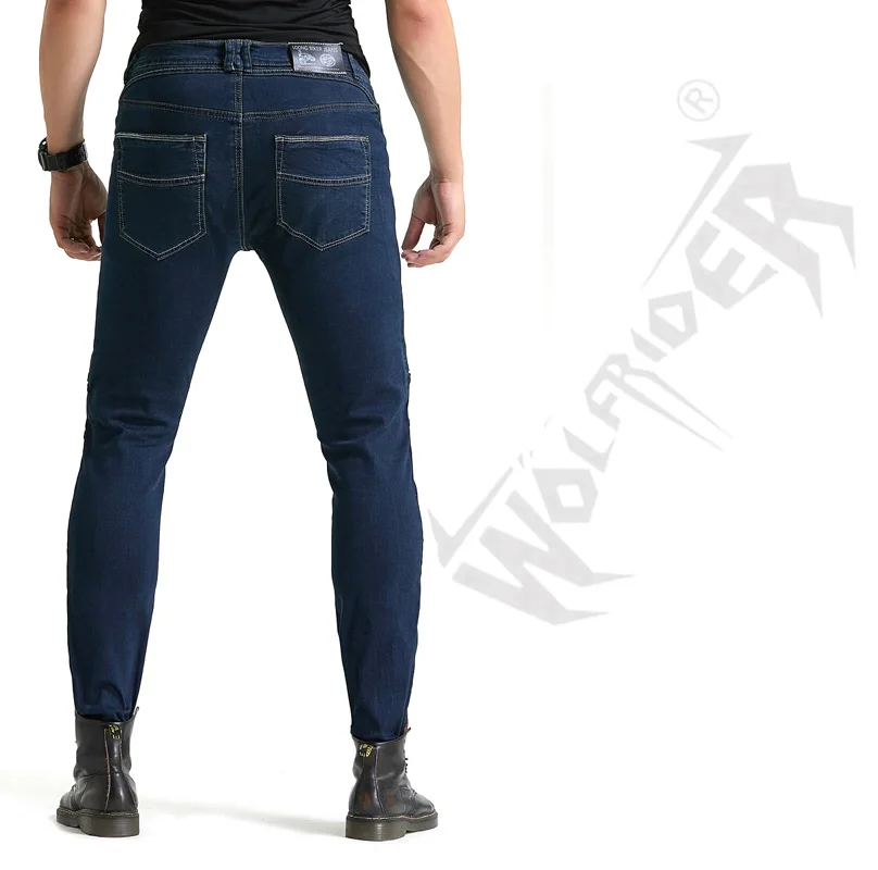 Мотоциклетные брюки свободные мотоциклетные джинсы для езды по бездорожью на