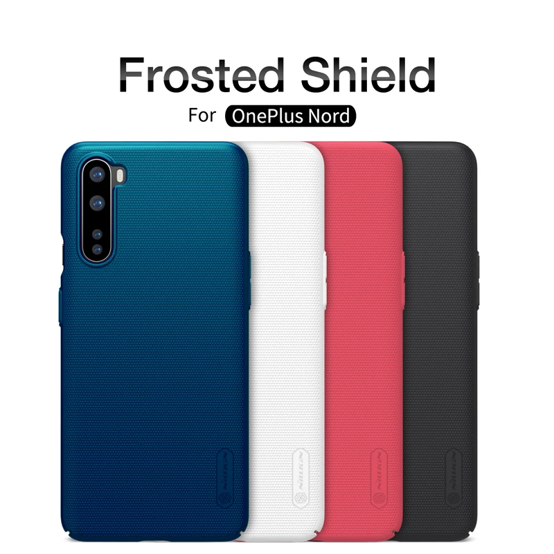 Для oneplus 8 чехол 7/7T Nord корпус с матовой поверхностью NILLKIN жесткая задняя крышка из