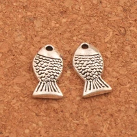 ocean fish sea creatures spacer charm beads 13 7x7 5mm 90pcs zinc alloy pendants alloy jewelry diy l060