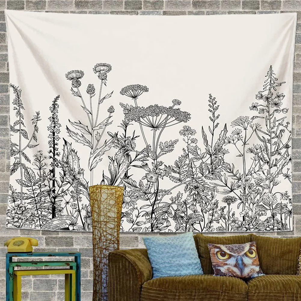 Покрывало для пикника пейзаж гобелен домашний декор общежития мягкая гостиной