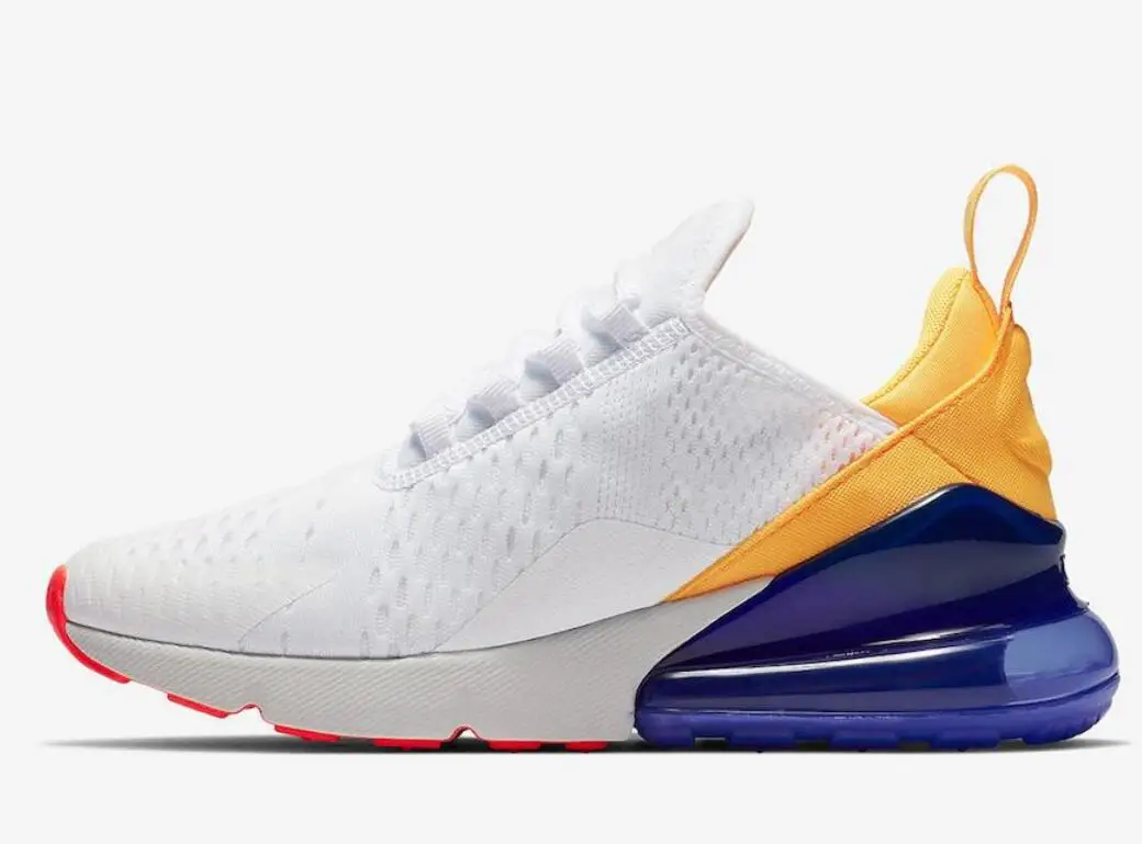 Air Max 270 летние градиенты Мужская обувь для бега Regency фиолетовый чутье тройной