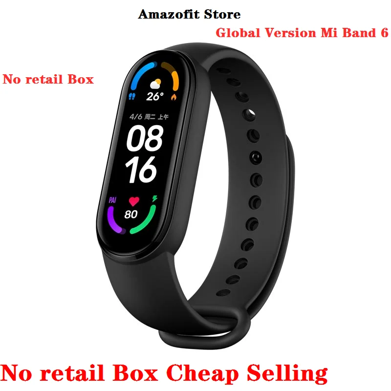 Умный Браслет Xiaomi Mi Smart band 6 Bluetooth 5 0 пульсометр смарт-браслет для Android IOS Быстрая