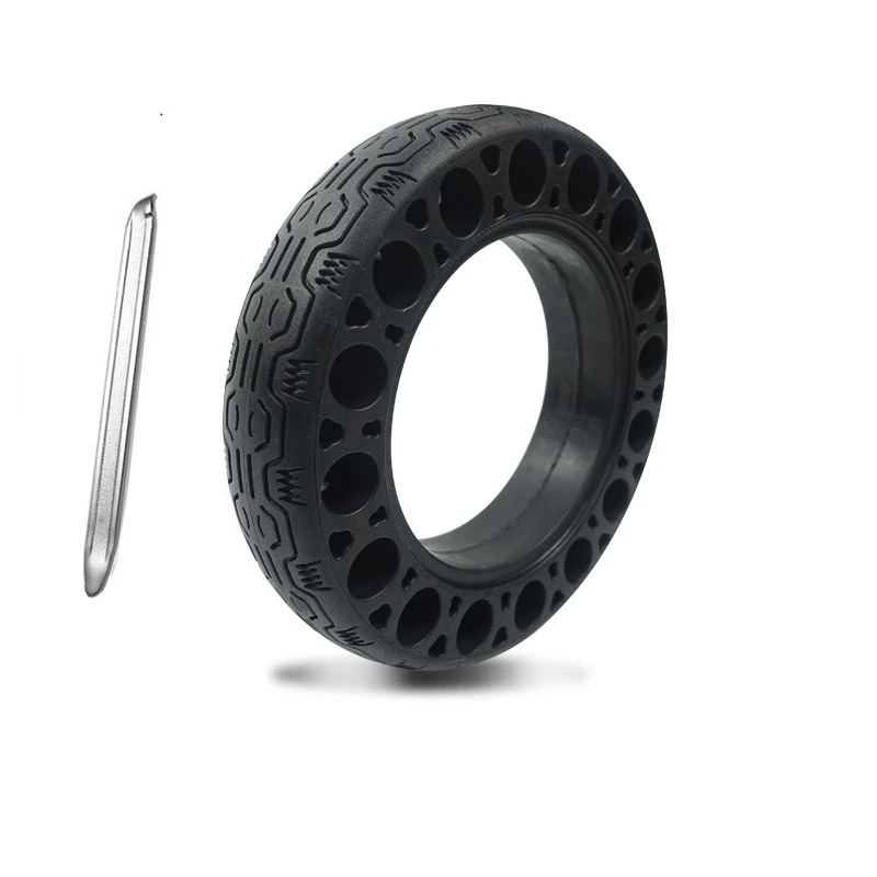 

10 Inch Rubber Solid Tires Electric Scooter Honeycomb Shock Damping Tyre for Ninebot Max G30 Electric Scooter