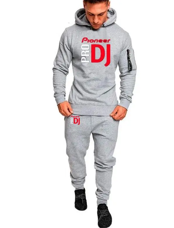 2019 брендовый Топ Мужской Камуфляжный спортивный комплект на заказ pioneer pro DJ