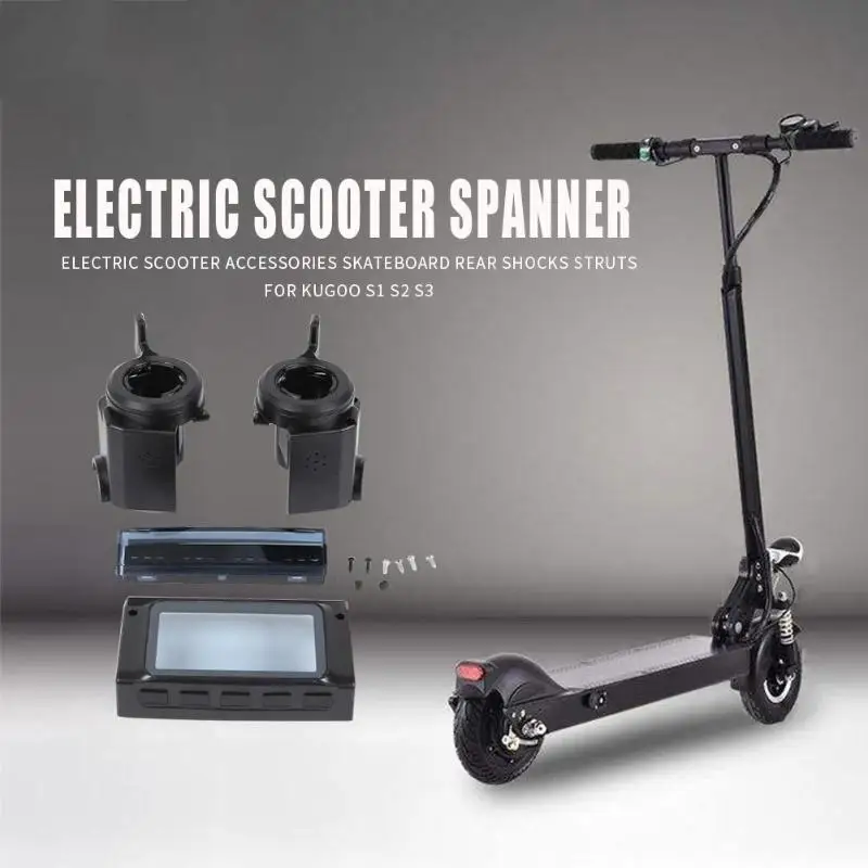 Пластиковая крышка экрана для электроскутера + левая и правая ручка корпус лампы