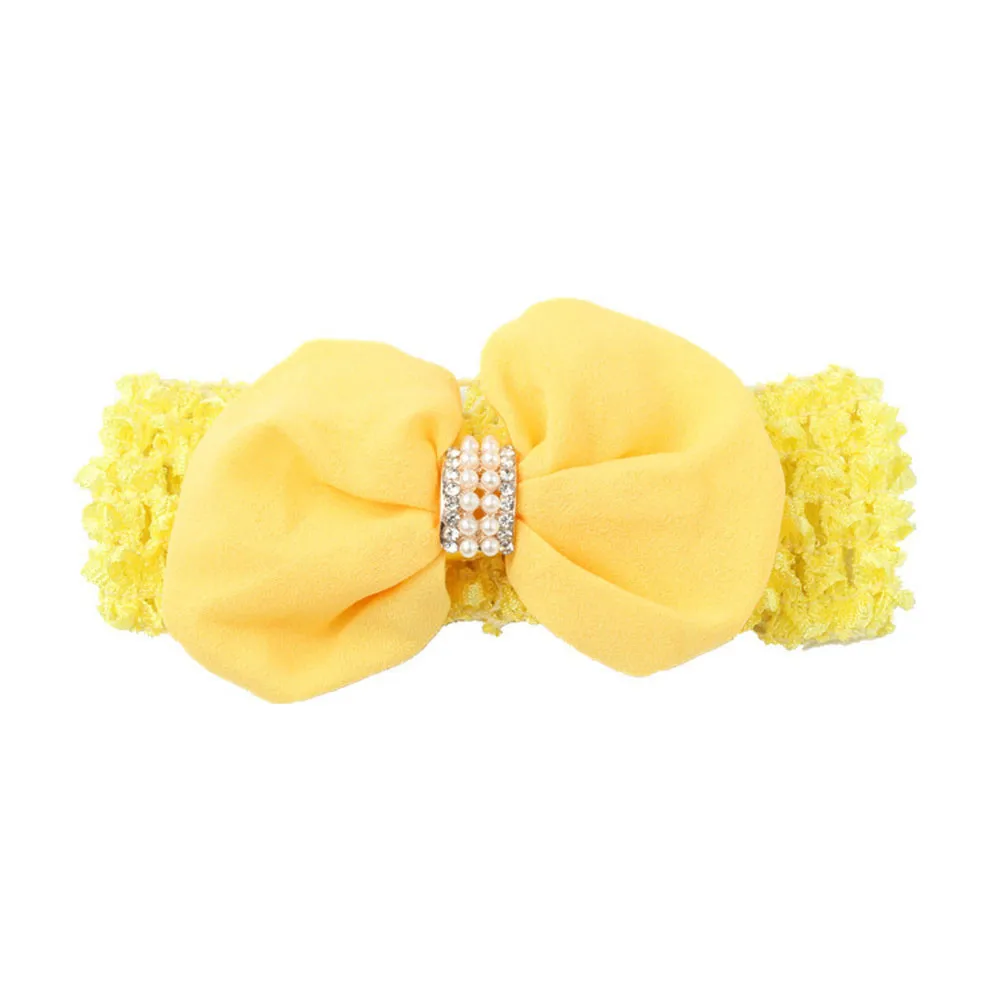 Baby Girl Headbands Flower Photography Props Headband Bows Hair Accessories Haarband Diademas Para Bebe 2019 | Детская одежда и