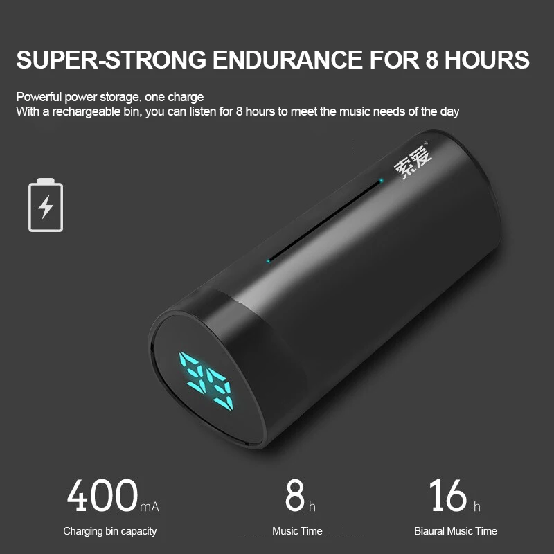 SOAIY F3 беспроводные наушники Bluetooth 5 0 Спортивные Мини с шумоподавлением со
