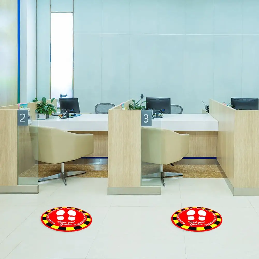 1/5/10 шт. наклейки на пол с защитой от расстояния | Дом и сад