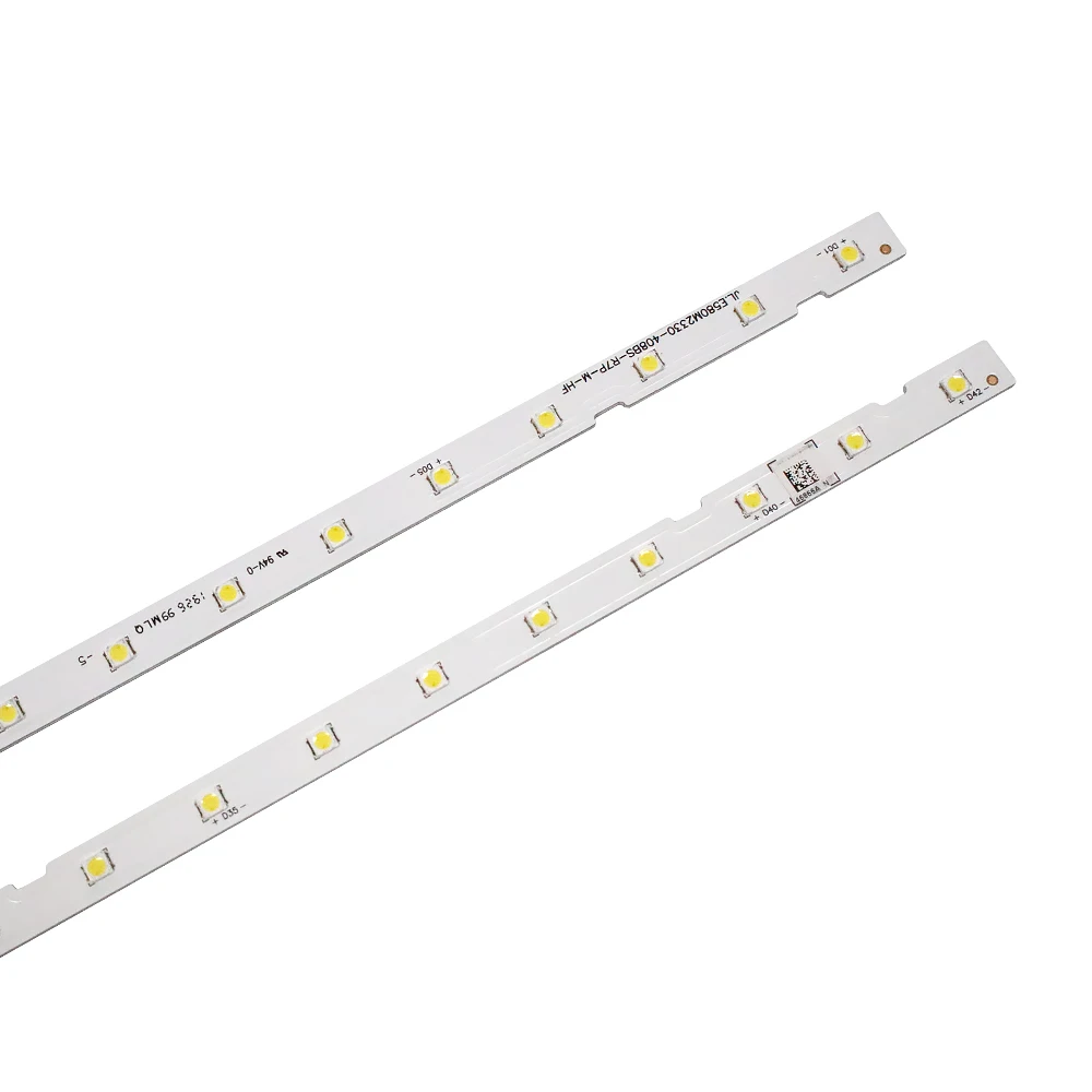 New 2 PCS LED backlight strip for Samsung UN58NU7100 UE58NU7100 un58nu710D UN58NU6080 LM41-00632A BN96-46866A JL.E580M2330-408BS |