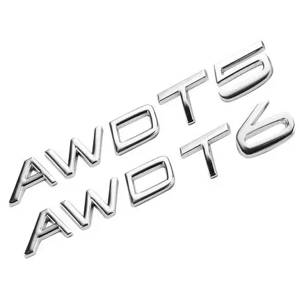 

3D AWD T5 T6 эмблема логотипа значок для Volvo V40 V60 V90 XC60 XC90 XC40 S60 S90 S80 C30 аксессуары для автостайлинга
