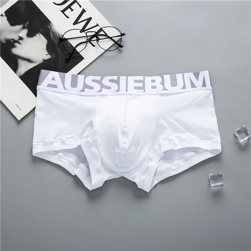 Мужское хлопковое нижнее белье aussieпреимущество с надписью Бандаж купальники