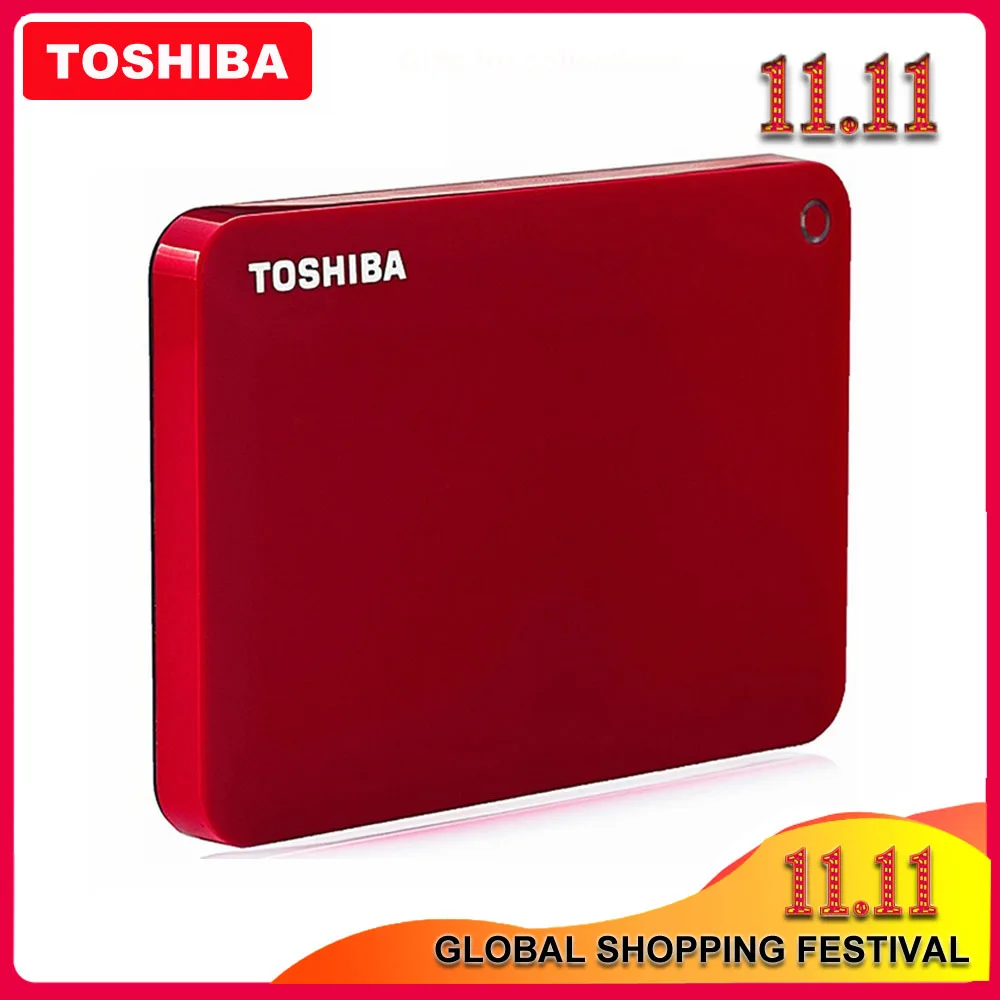 Портативный внешний жесткий диск Toshiba Canvio V9 USB 3 0 2 5 дюйма 1 ТБ | Компьютеры и офис