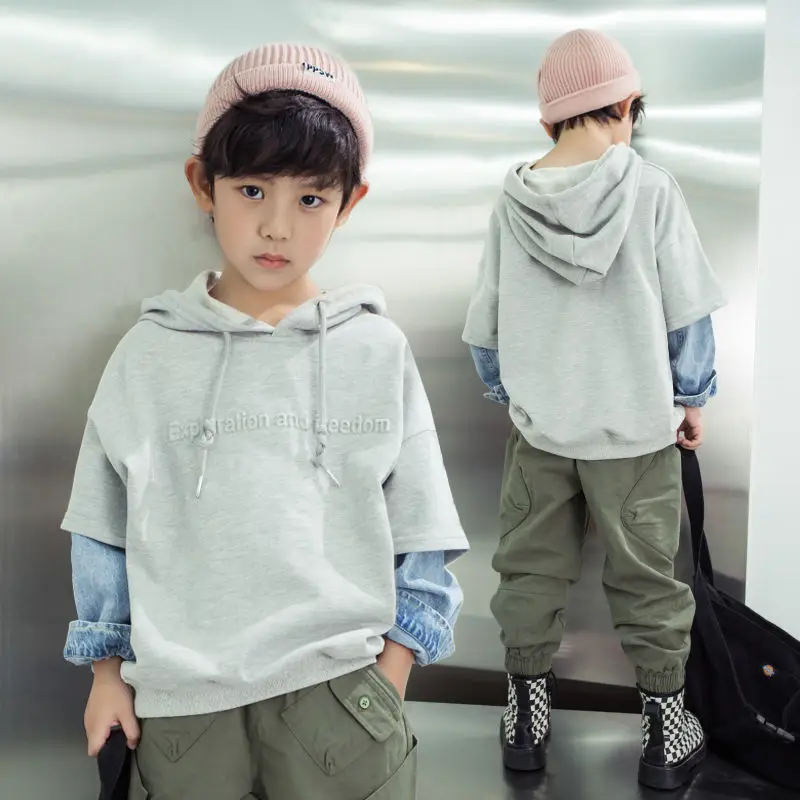 Детская толстовка с капюшоном на Возраст 3-10 лет |