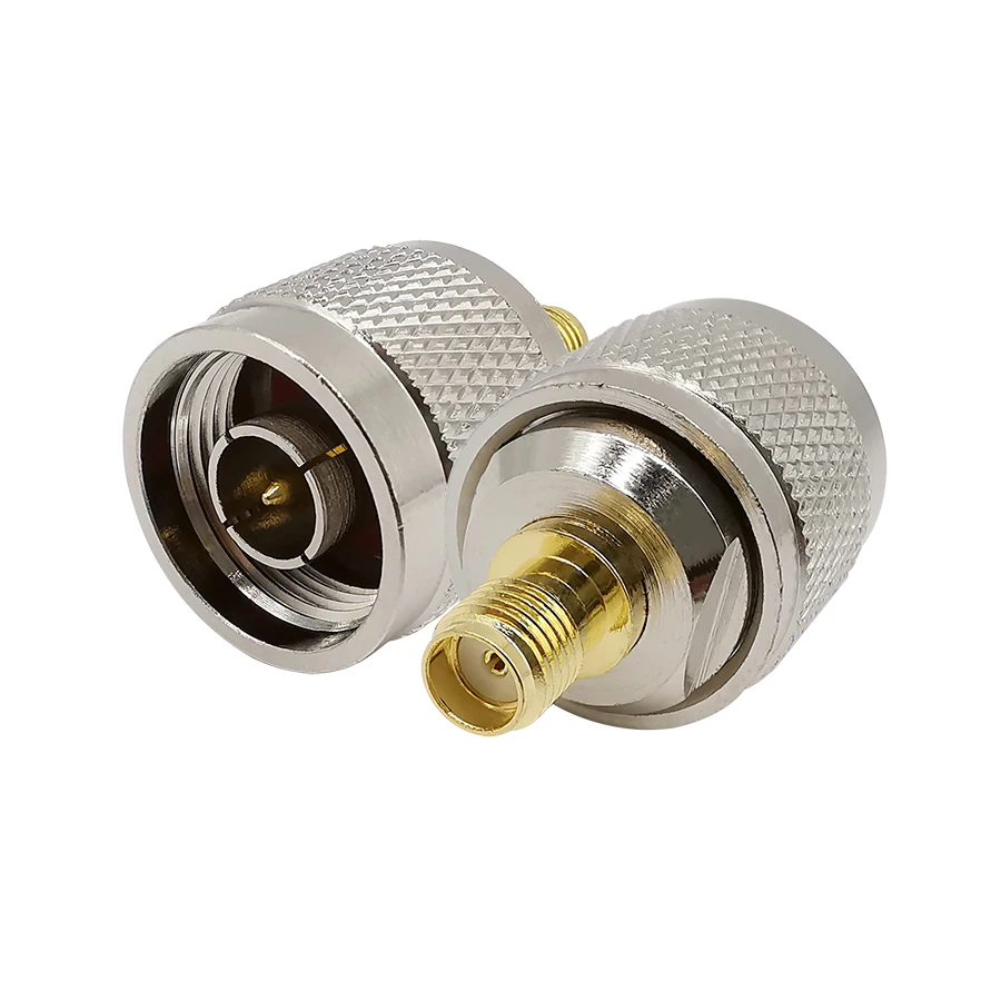 1 шт. N образный штекер гнездо SMA коаксиальный адаптер RF прямой кабельный разъем