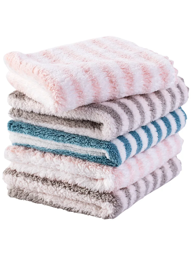 

Dishwashing cloths are non-greasy rags. Kitchen household water absorption is lint-free