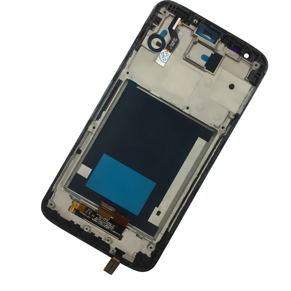ЖК дисплей s для LG G2 D800 D801 D805 D803 D802 с рамкой кодирующий преобразователь сенсорного