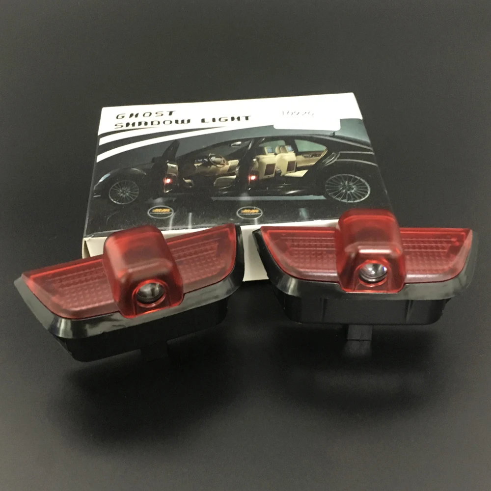 2 шт. Автомобильный интерьер логотип светильник для проектора лампа Mercedes Benz AMG W204