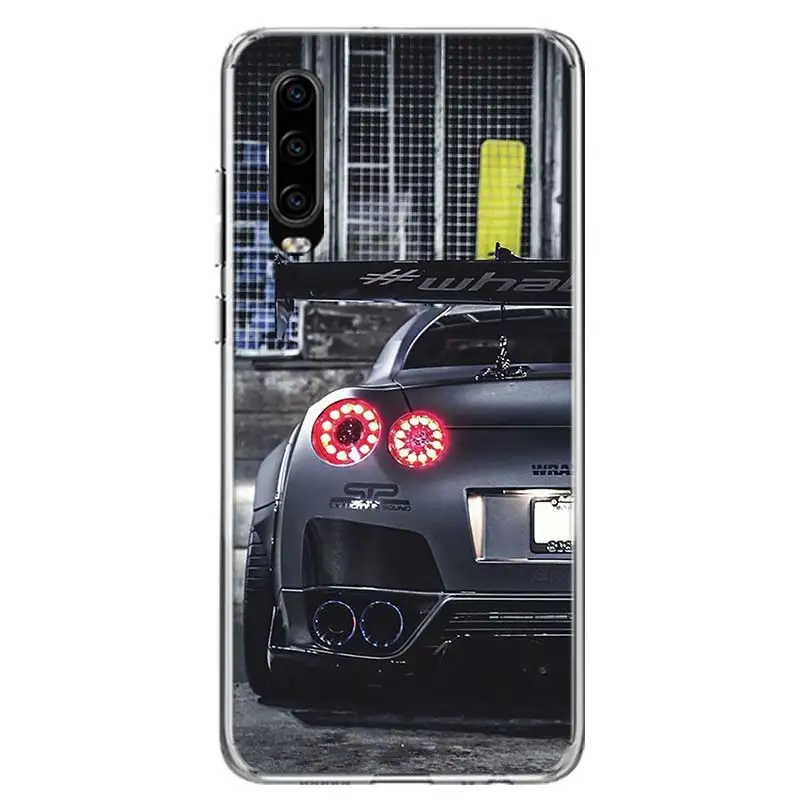 Автомобильный крутой чехол GTR для телефона Huawei P30 Lite P20 P40 P50 Mate 40 30 20 10 Pro Роскошный